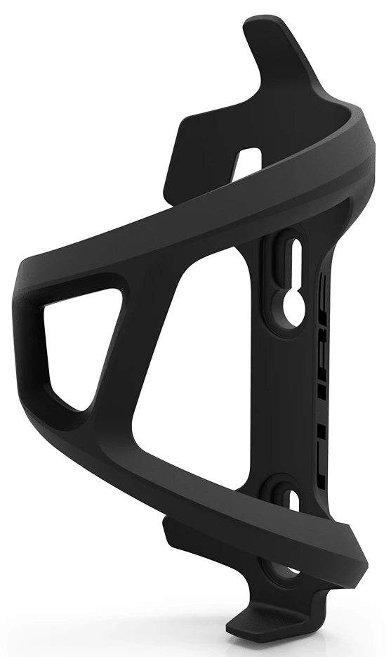 Cube HPP Left-Hand Sidecage Bottle Cage - Black/White - Image 4
