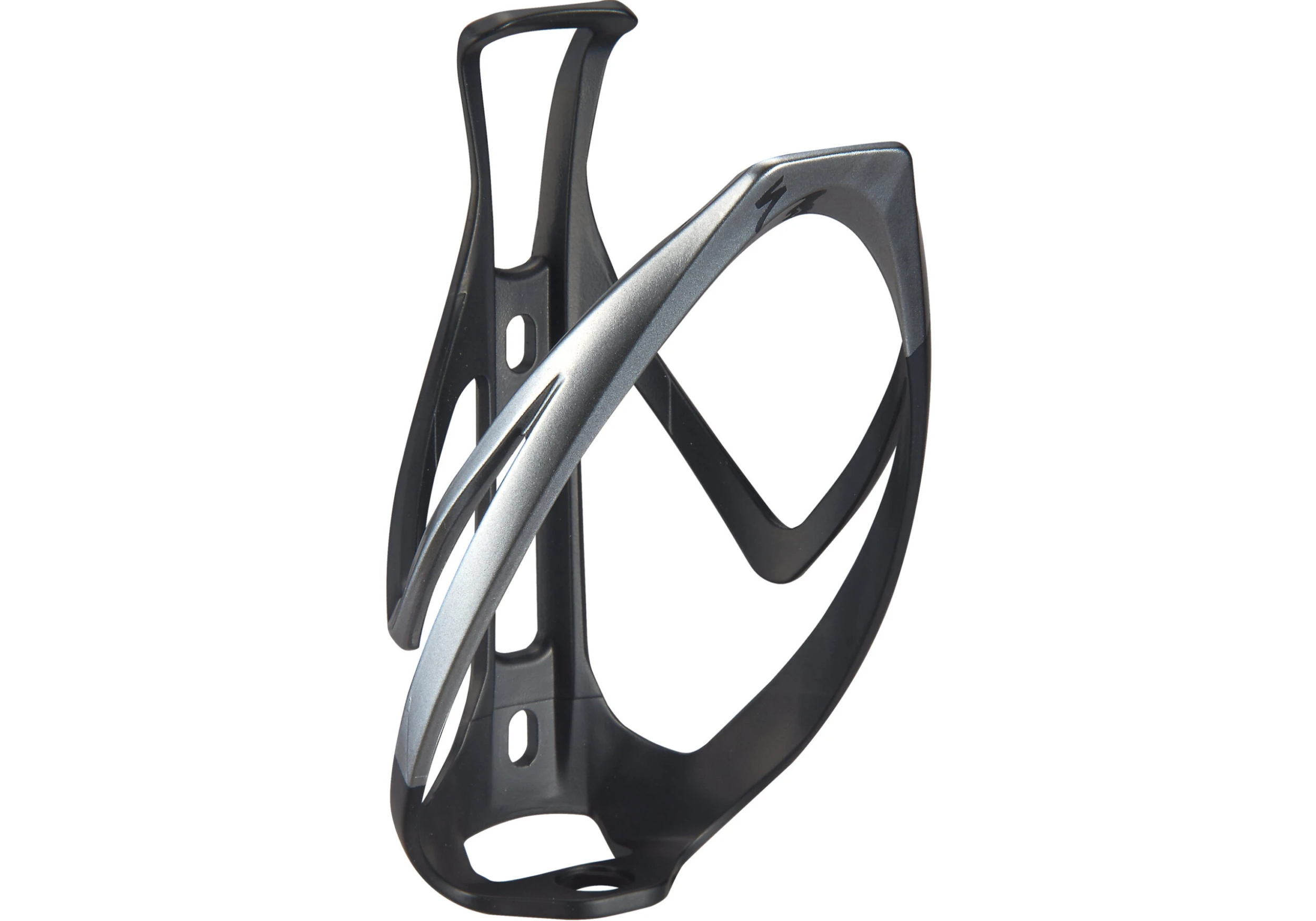 Specialized Rib Cage II Bottle Cage - Black/Sky Blue - Image 5
