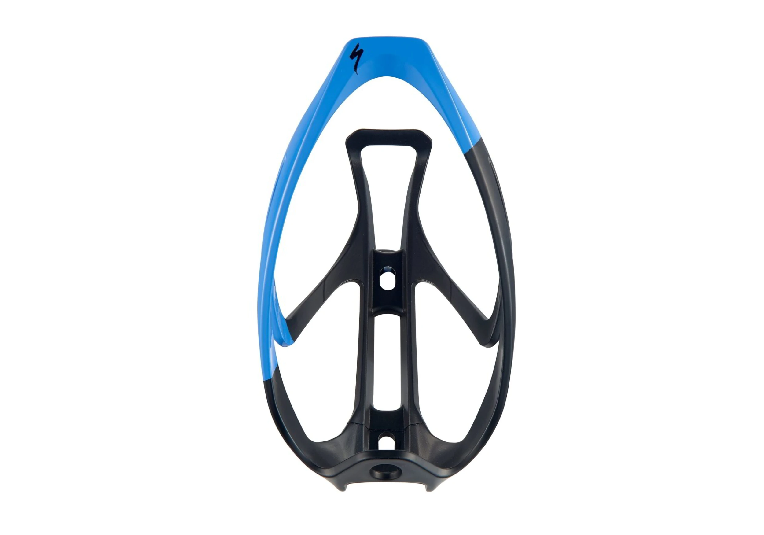 Specialized Rib Cage II Bottle Cage - Black/Sky Blue - Image 2