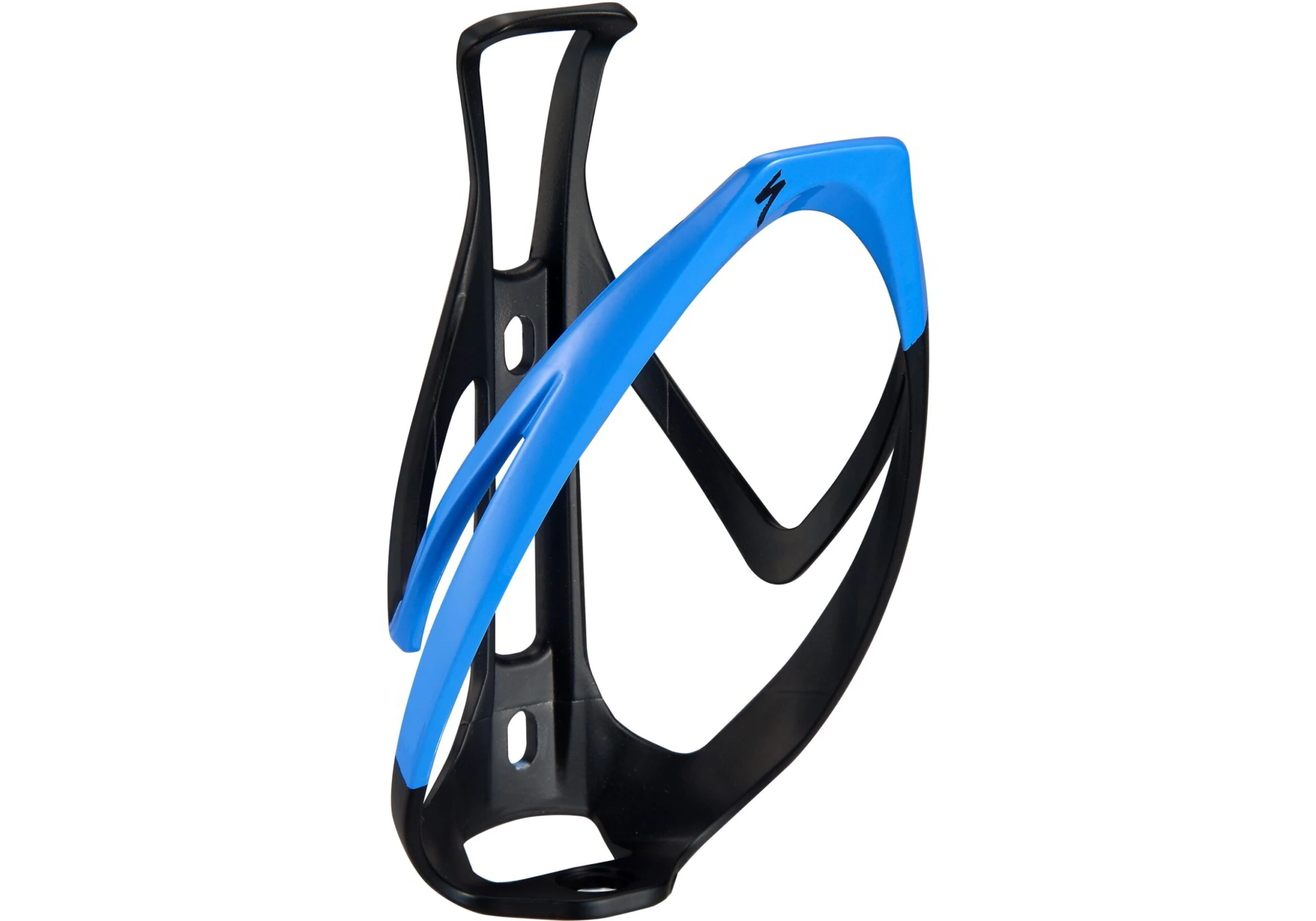Specialized Rib Cage II Bottle Cage - Black/Sky Blue - Image 4