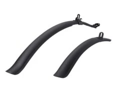 Giant Speedshield Tour Clip-On Mudguards - Black - 700c X 35-45c