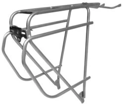 Tortec Epic Stainless Steel Rear Pannier Rack - Silver - 26-700C