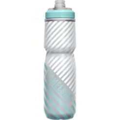 Camelbak Podium Chill Outdoor Bottle - 710ml - Grey/Teal Stripe