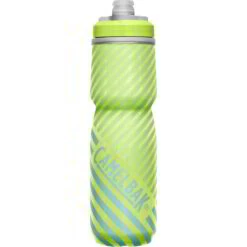 Camelbak Podium Chill Outdoor Bottle - 710ml - Lime/Blue Stripe