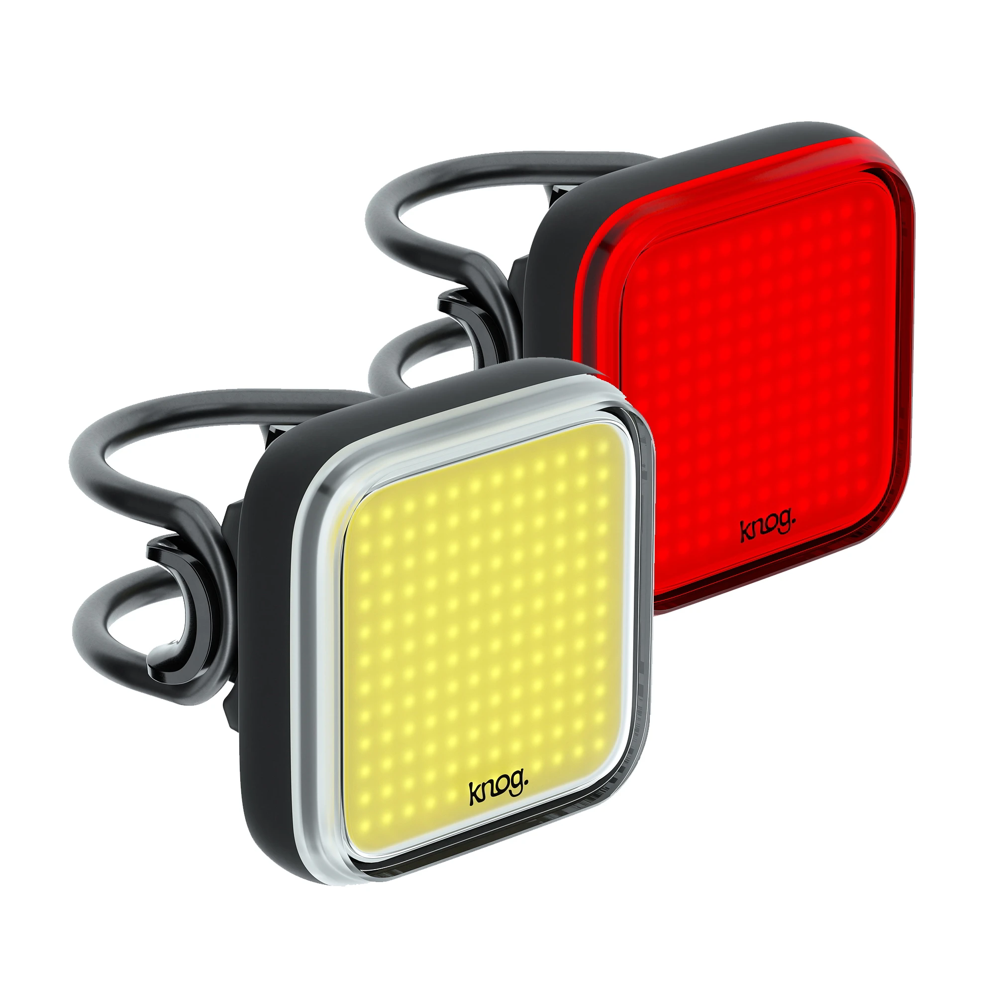 Knog Blinder X Twinpack USB Light Set - Black - Image 4