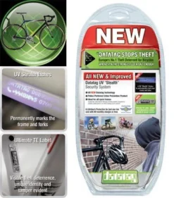 Datatag Stealth Security Identification Systems For Bicycles