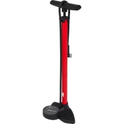 M Part Essential Floor / Track Pump - 180psi - Red